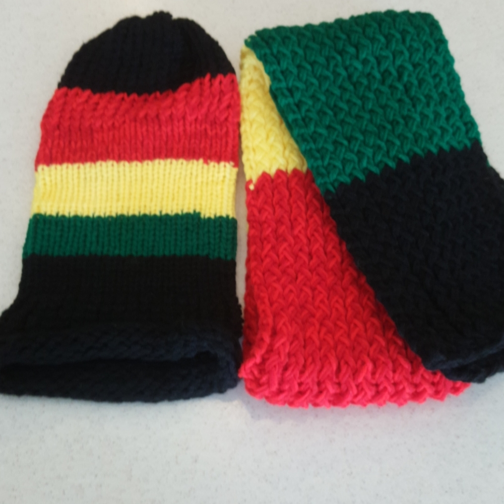 Hat and Scarf, Handmade